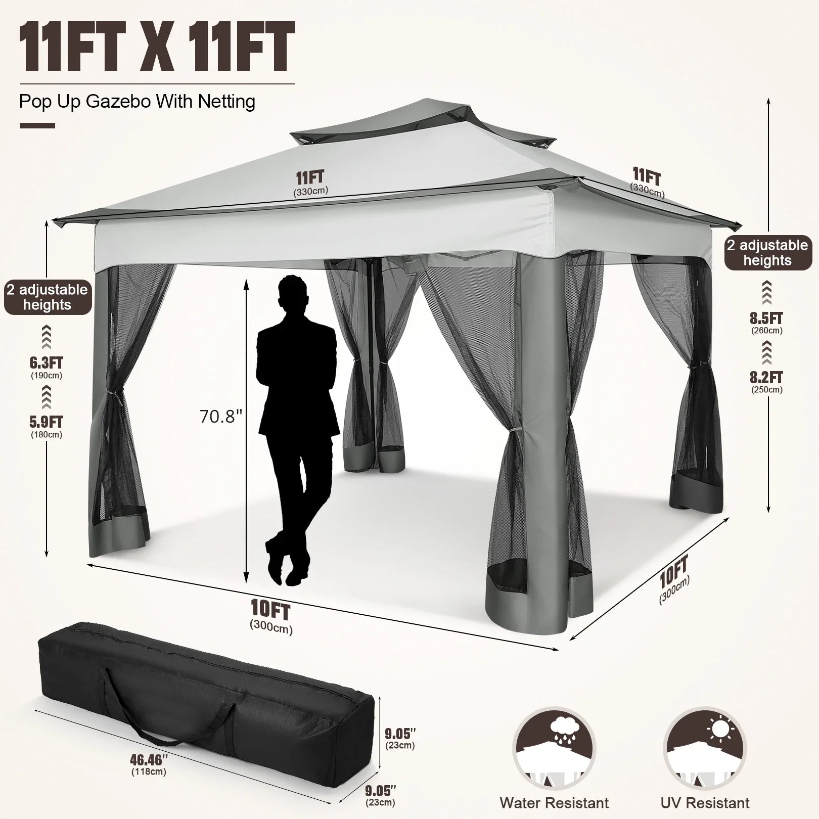 Easy Setup Garden Gazebo
