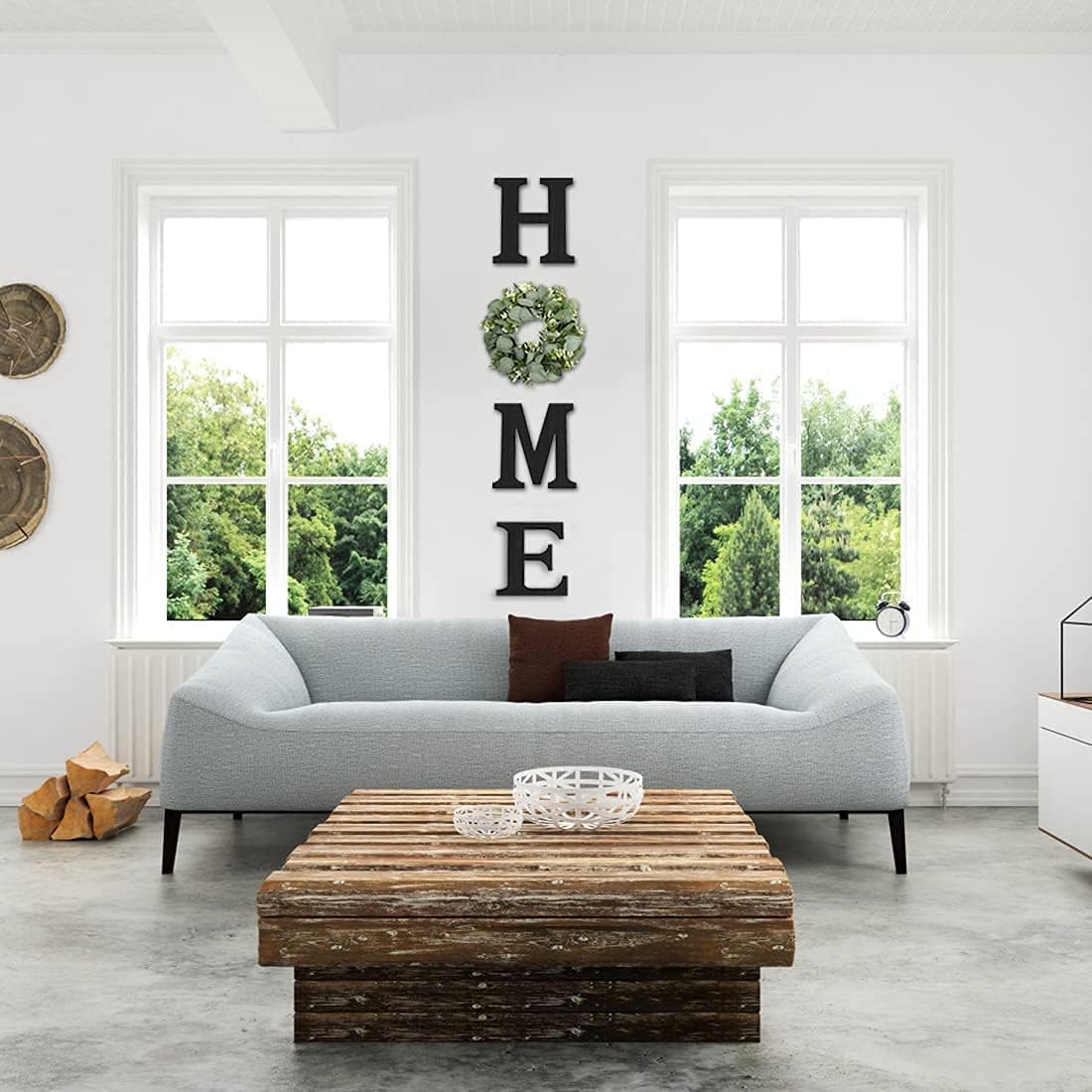 Chic Farmhouse Home Sign