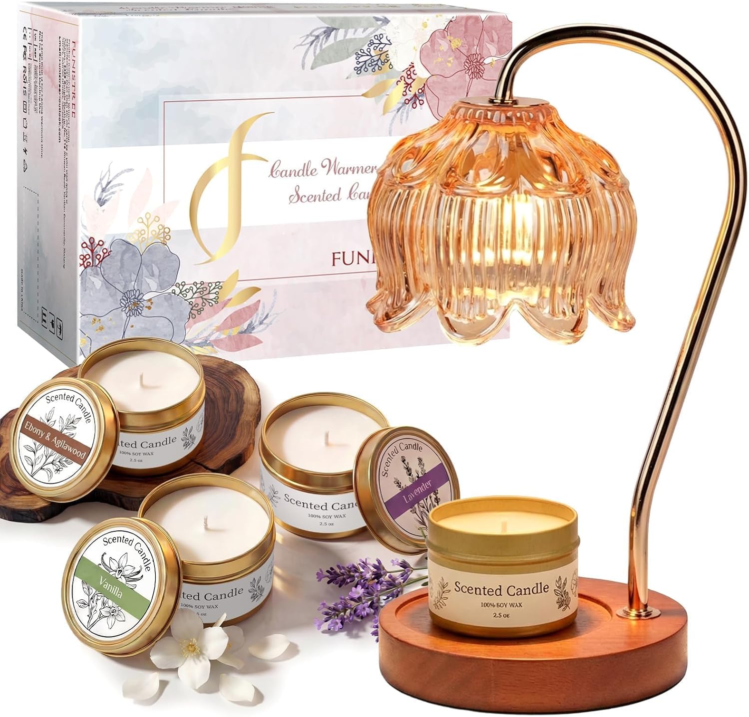 Lotus Glow Candle Warmer