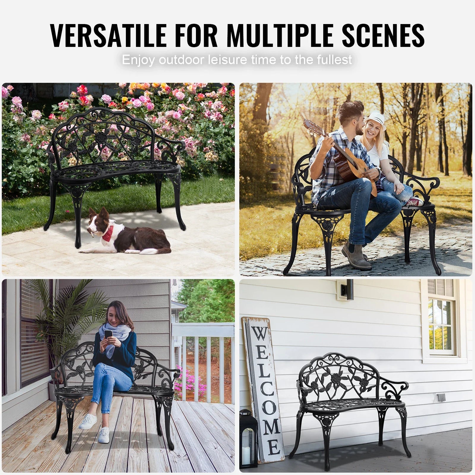 Sturdy Outdoor Garden Seat