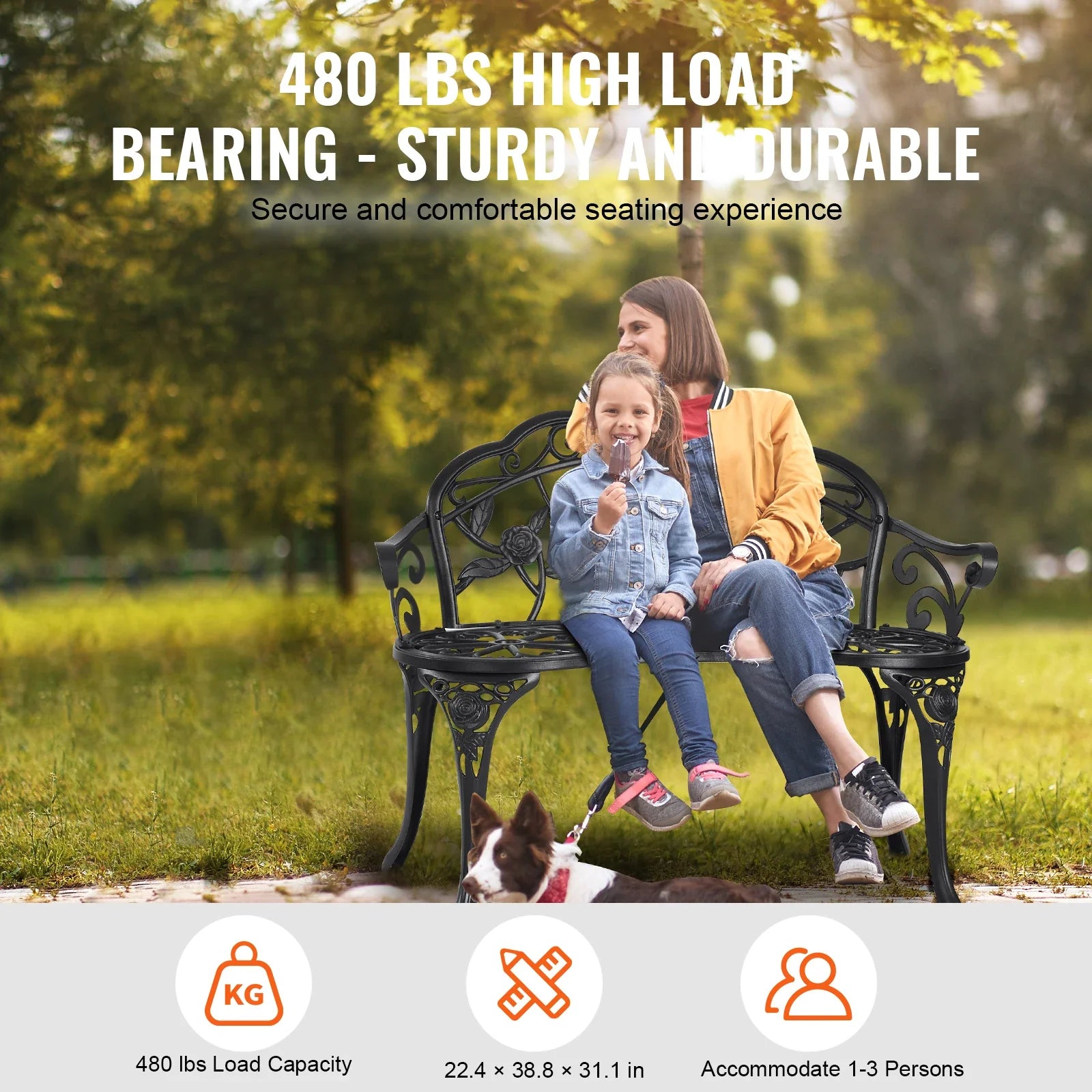 Sturdy Outdoor Garden Seat